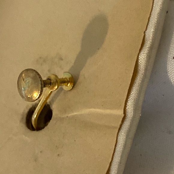 Vintage Jewels by estrella  necklace earring Set 50s 1960s rhinestone SET retro - Picture 10 of 14